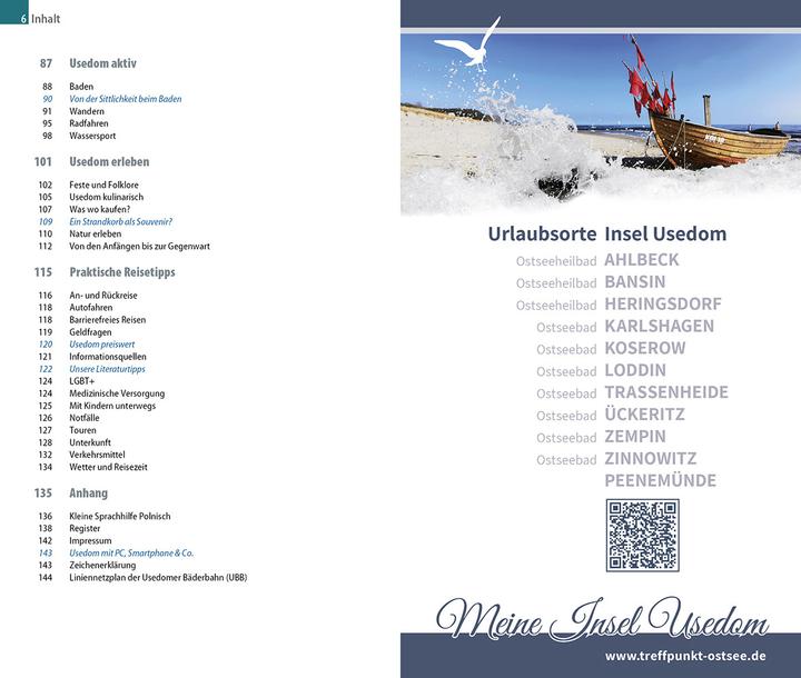 Produktbild InselTrip Usedom mit Swinemünde und Wollin (Deutsch, Anna Brixa, Martin Brand, 2024)