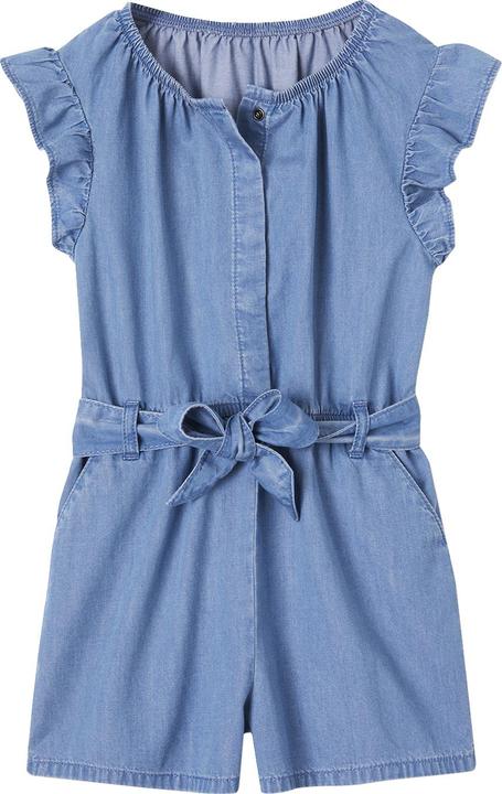 Produktbild Vertbaudet Mädchen Jumpsuit aus Light-Denim (98)