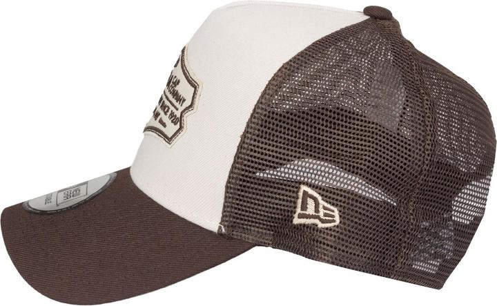 Immagine prodotto New Era Cappello Trucker regolabile - RETRO PATCH marrone / beige (Taglia unica)
