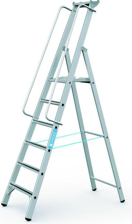 Produktbild Zarges Alu-Stehleiter mit grosser Plattform (Stehleiter, 248 cm)