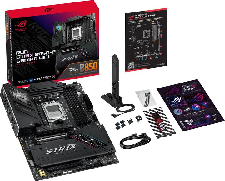 Produktbild ASUS ROG STRIX B850-F GAMING WIFI (AM5, AMD B850, ATX)