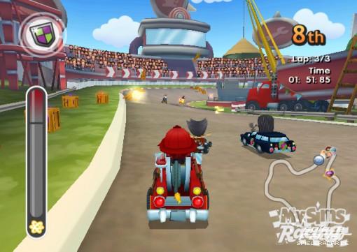 Actual product image EA Games My Sims: Racing, Wii (Wii, DE)