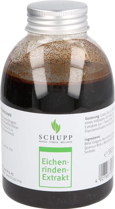 Actual product image Schupp Oak bark extract bath additive, 550 g bath additive (Bath oil)