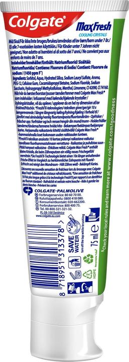 Immagine prodotto Colgate Max Fresh Cooling Crystals (75 ml)