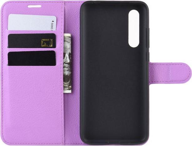 Produktbild MU Classic Litchi Leder Bookcover Series (OnePlus 9 Pro 5G, Xiaomi Mi 9 Pro)