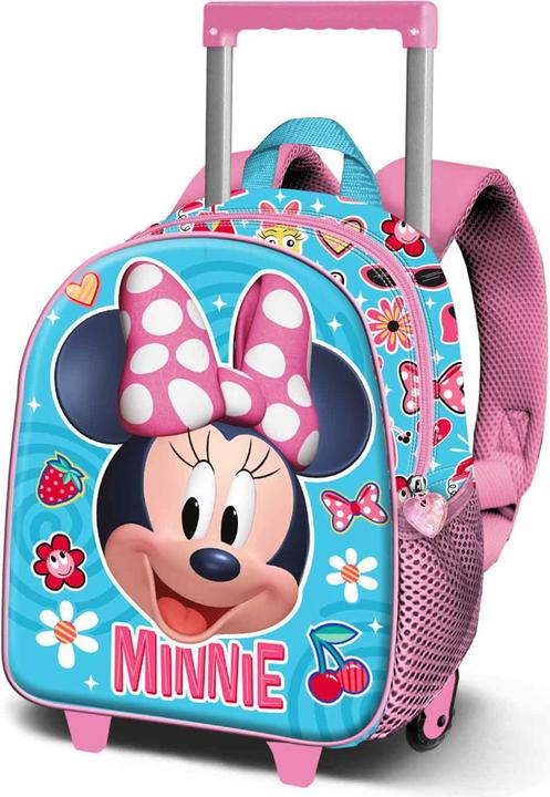 Actual product image Karactermania Small 3D Backpack with Wheels Happiness