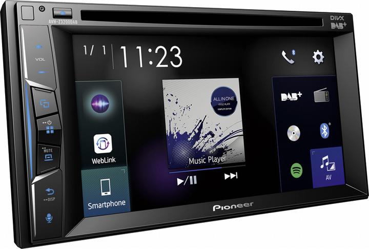 Actual product image Pioneer AVH-Z3200DAB (Apple Carplay)