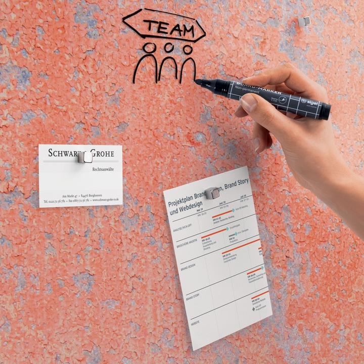Immagine prodotto Sigel Lavagna magnetica in vetro Artverum con design (Calamita, 130 x 55 cm)