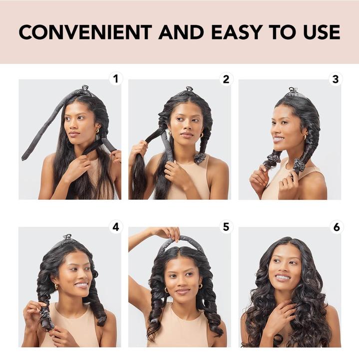 Actual product image Kitsch Heatless curling set anthracite