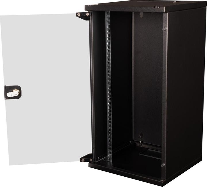 Actual product image Roline 10-inch wall-mounted enclosure 12 U (12 RU, 10 inch rack)
