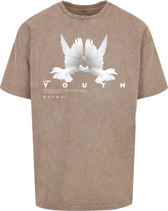 Lost Youth LY ACID WASHED TEE DOVE - 105673 (M, L)