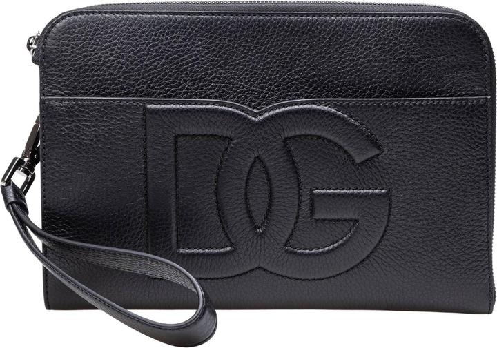 Produktbild Dolce & Gabbana deerskin clutch color black