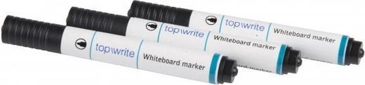 Actual product image Topwrite Whiteboard Marker Set of 3 (Black, 3 x)