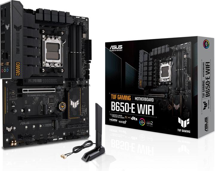 Image du produit ASUS TUF GAMING B650-E WIFI (AM5, AMD B650, ATX)