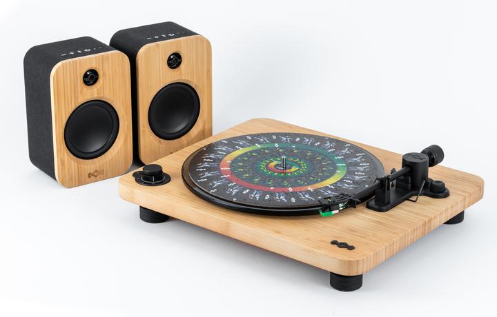 Actual product image House of Marley Stir It Up LUX Turntable + Get Together Duo (Manual)