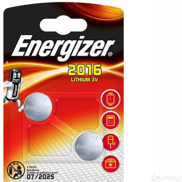Produktbild Energizer CR2016 Lithium (2 Stk., CR2016, 100 mAh)