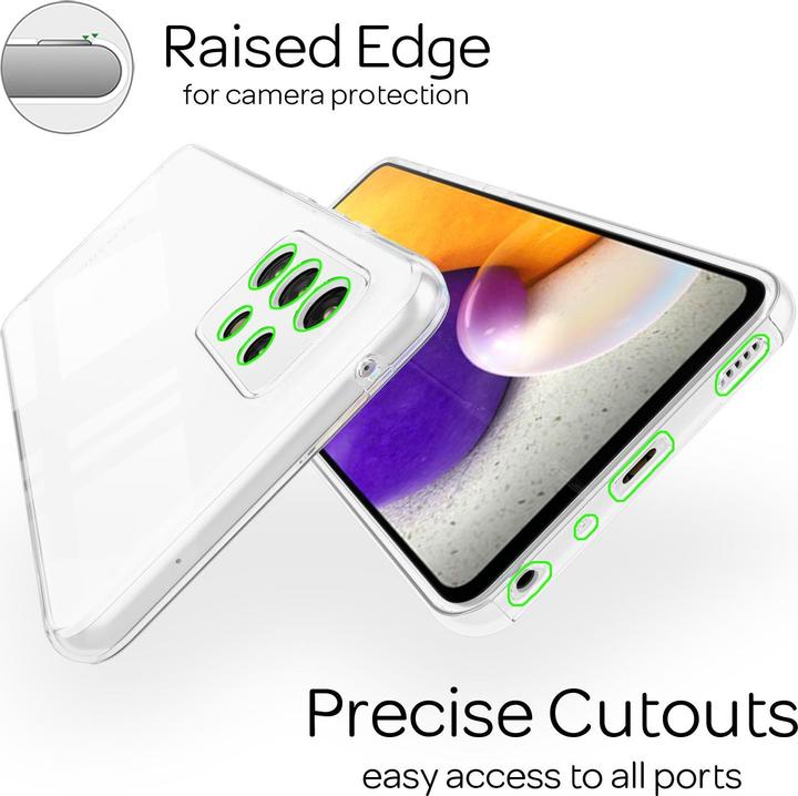 Actual product image Nalia 360 degree cell phone case (Samsung Galaxy A72)