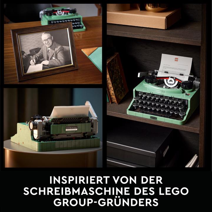 Immagine prodotto LEGO Macchina da scrivere (21327, LEGO Ideas, Set LEGO rari)