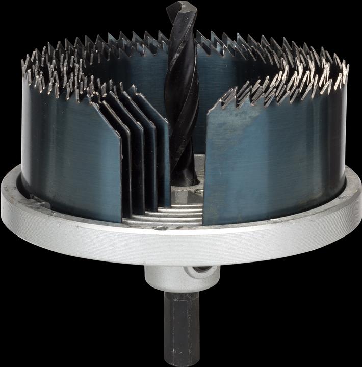 Bosch Zubehör Lochsägen-Set, 5-teilig, Durchmesser: 60 - 92 mm (83 mm, 60 mm, 68 mm, 92 mm, 75 mm)