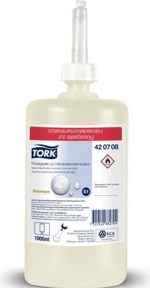 Produktbild Tork Flüssigseife zur Händedekontamination 1000ml (Flüssigseife, 6000 ml)