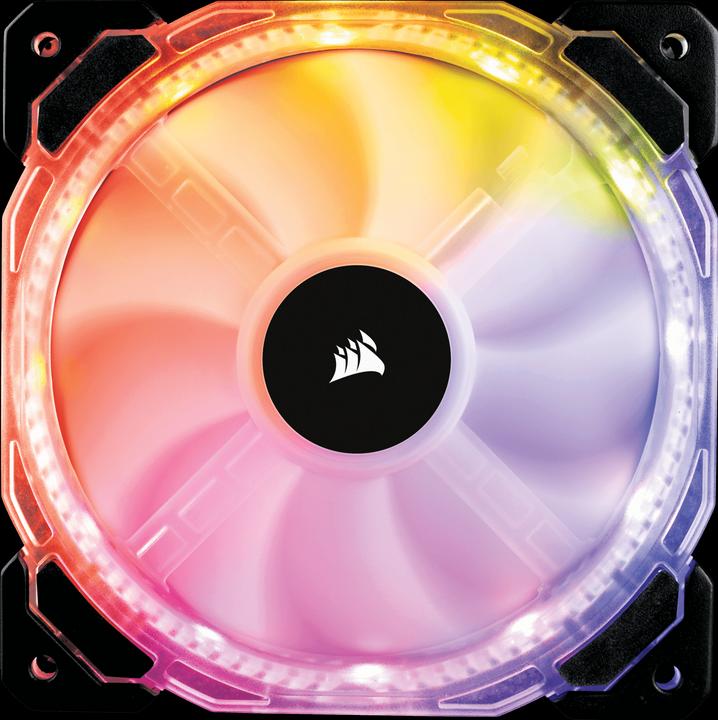 Produktbild Corsair HD120 RGB mit Controller (120 mm, 3 x)
