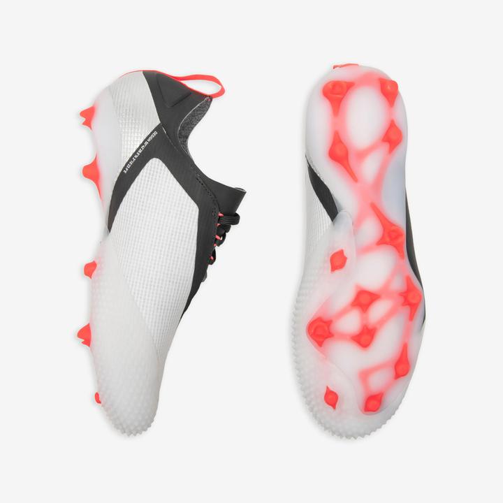 Actual product image Kipsta Women's/Men's football cam shoes AG/FG - Traxium Edge Aluminium orange (45)