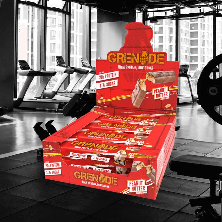 Immagine prodotto All Stars Barretta proteica Grenade Carb Killa (Burro di arachidi, 12 pz., 720 g)
