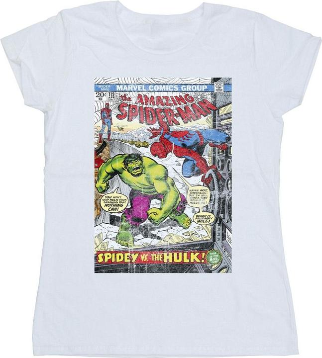 Produktbild SpiderMan VS Hulk Cover TShirt (L)