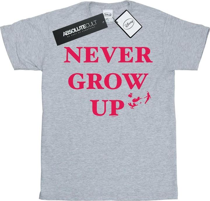 Disney Peter Pan Never Grow Up TShirt (XXL)