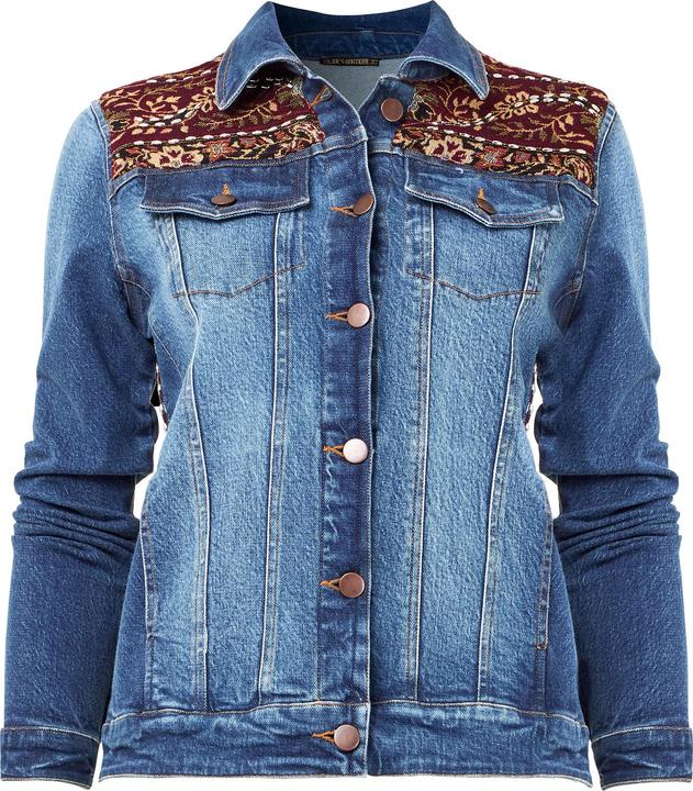 Image du produit Joe Browns LIMITED EDITION Customised Beaded Back Denim Jacket (38)