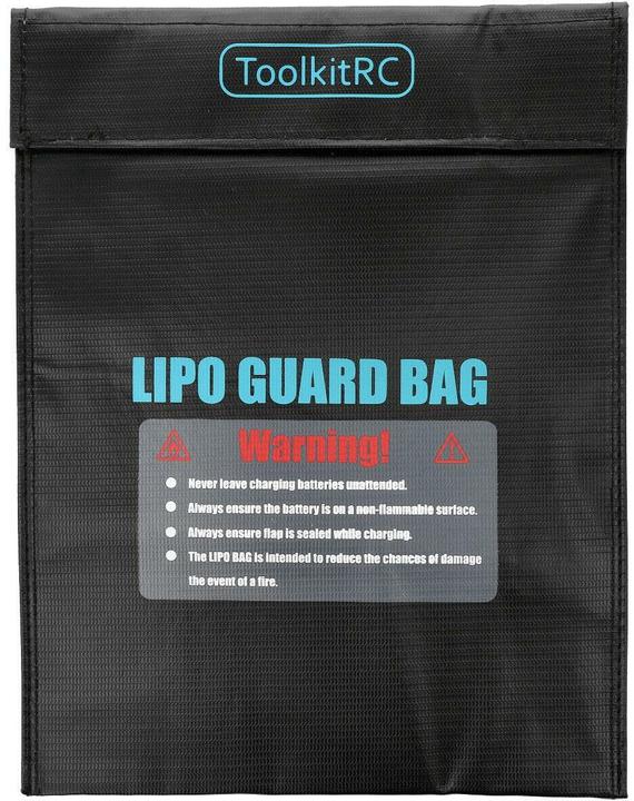 Toolkitrc Borsa LiPo grande 230 x 300 mm, profondità: 300 (30 cm, 23 cm)