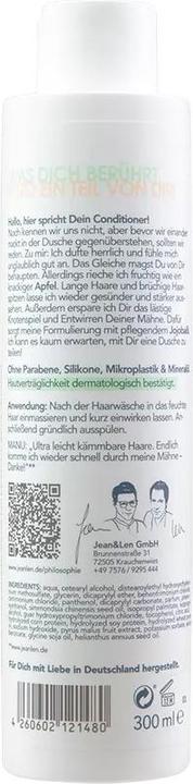 Produktbild Jean & Len Pflege Conditioner Jojoba und Apfel (300 ml)
