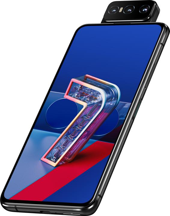 Immagine prodotto ASUS Zenfone 7 Pro (256 GB, Aurora Black, 6.67", Doppia SIM, 64 Mpx, 5G)