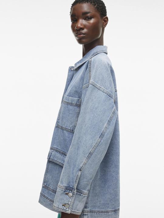 Immagine prodotto Rouge Edit Geknöpfte Jeansjacke (40)