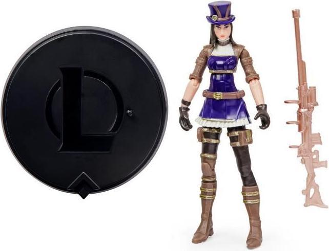Immagine prodotto Spin Master action figure di League of Legends (Vi, Caitlyn, Ekko, Heimerdinger e l'esclusiva Jinx)