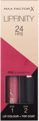 Image du produit Max Factor Lipfinity 24HRS (026 So Delightful)