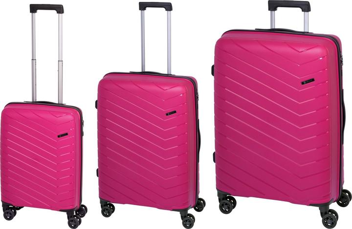Produktbild Check.In Orlando - 3er Trolleyset (218 l, Handgepäck (bis 50l), L (90 - 115l), XL (ab 115l))