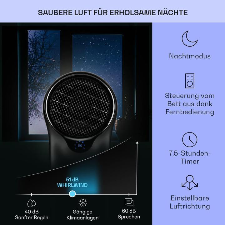 Produktbild Klarstein Klimagerät Pechschwarz