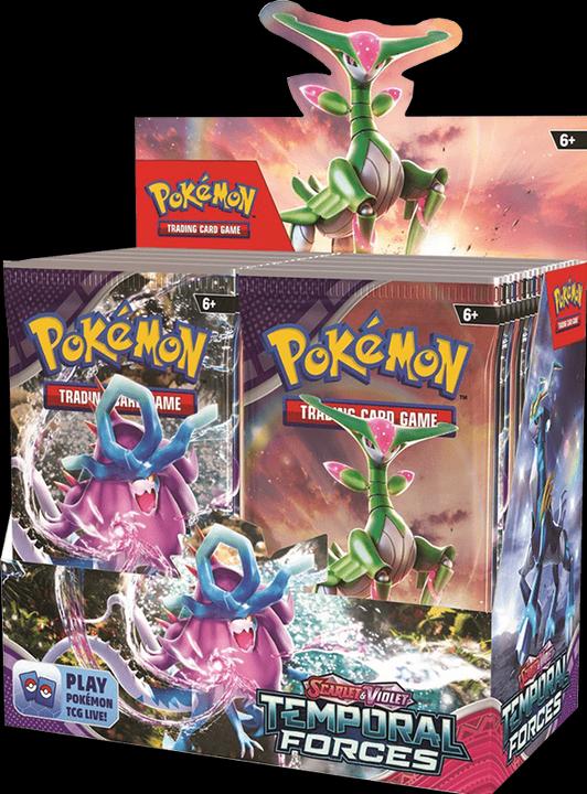 Actual product image Pokémon Temporal Forces (German, Booster display)