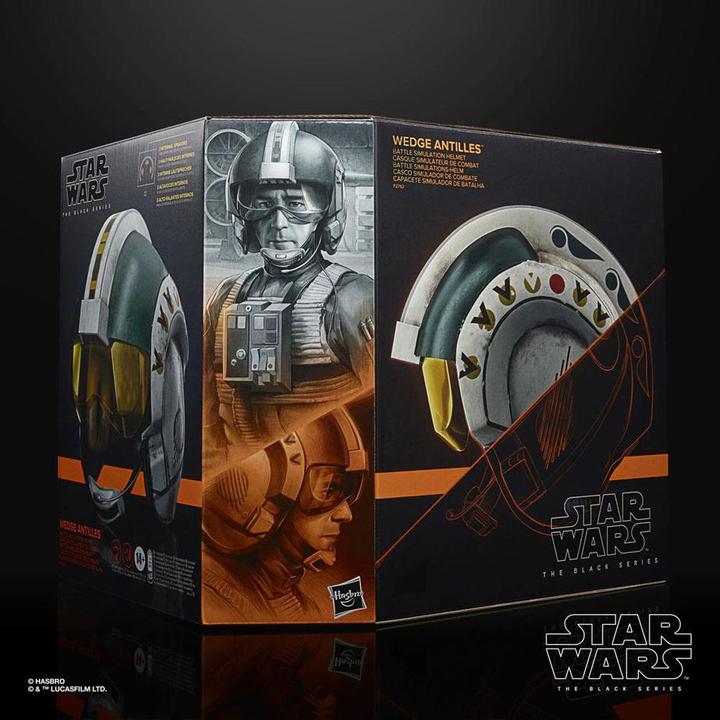 Actual product image Hasbro Wedge Antilles Battle Simulation Helmet