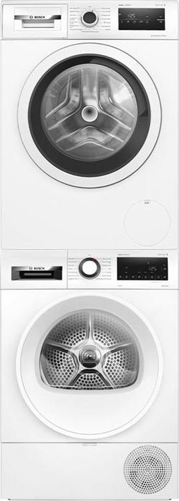 Produktbild Bosch Hausgeräte Waschturm WAN281A3CH & WQG233D1CH (8 kg, Rechts)