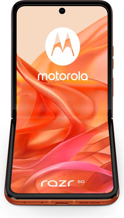 Immagine prodotto Motorola Razr 50 (256 GB, Arancione frizzante, 3.60", SIM + eSIM, 50 Mpx, 5G)