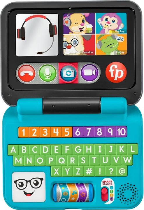 Actual product image Fisher-Price Laugh & Learn® Let's Connect™ Laptop (German, English)