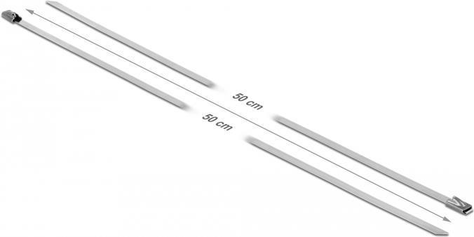Actual product image Delock Cable tie 50cm (pack of 10) (Plastic cable ties, 500 mm, 10 pcs.)