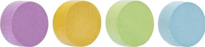 Produktbild Magnetoplan Magnet Circle (Ø) 30 mm Rosa, Hellorange, Hellgrün, Hellblau 4 St. (4 x)
