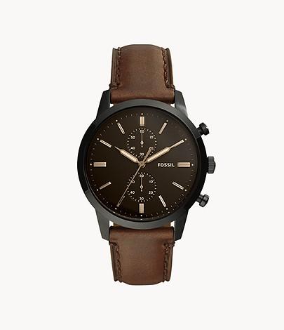Actual product image Fossil Townsman (Chronograph, Analogue wristwatch, 44 mm)
