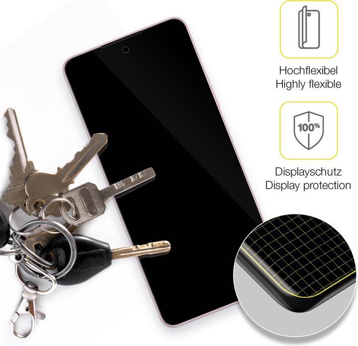 Actual product image Dipos 3D Full Cover Screen Protector (1 Piece, Oppo A5s)