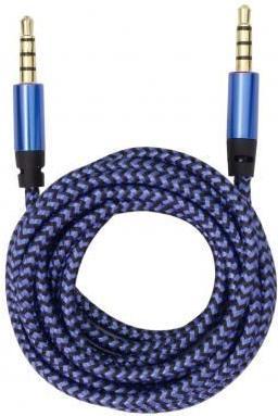 Produktbild Sbox 3535-1.5BL AUX Cable 3.5mm to 3.5mm Blueberry Blue (1.50 m)
