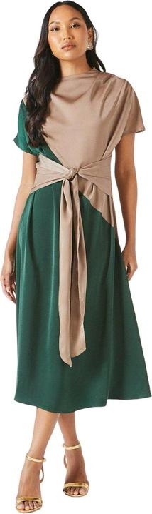 Actual product image Principles Womens/Ladies Contrast Tie Belt Midi Dress (44 D)