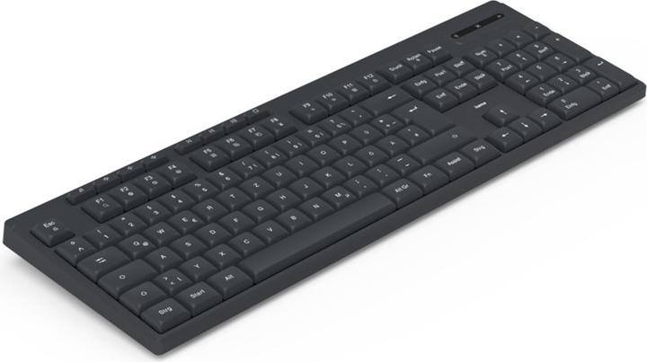 Produktbild Hama Funktastatur WK-200 kabellos Batterie 8 Media-Tasten Schw. QWERTZ (DE, Kabellos)